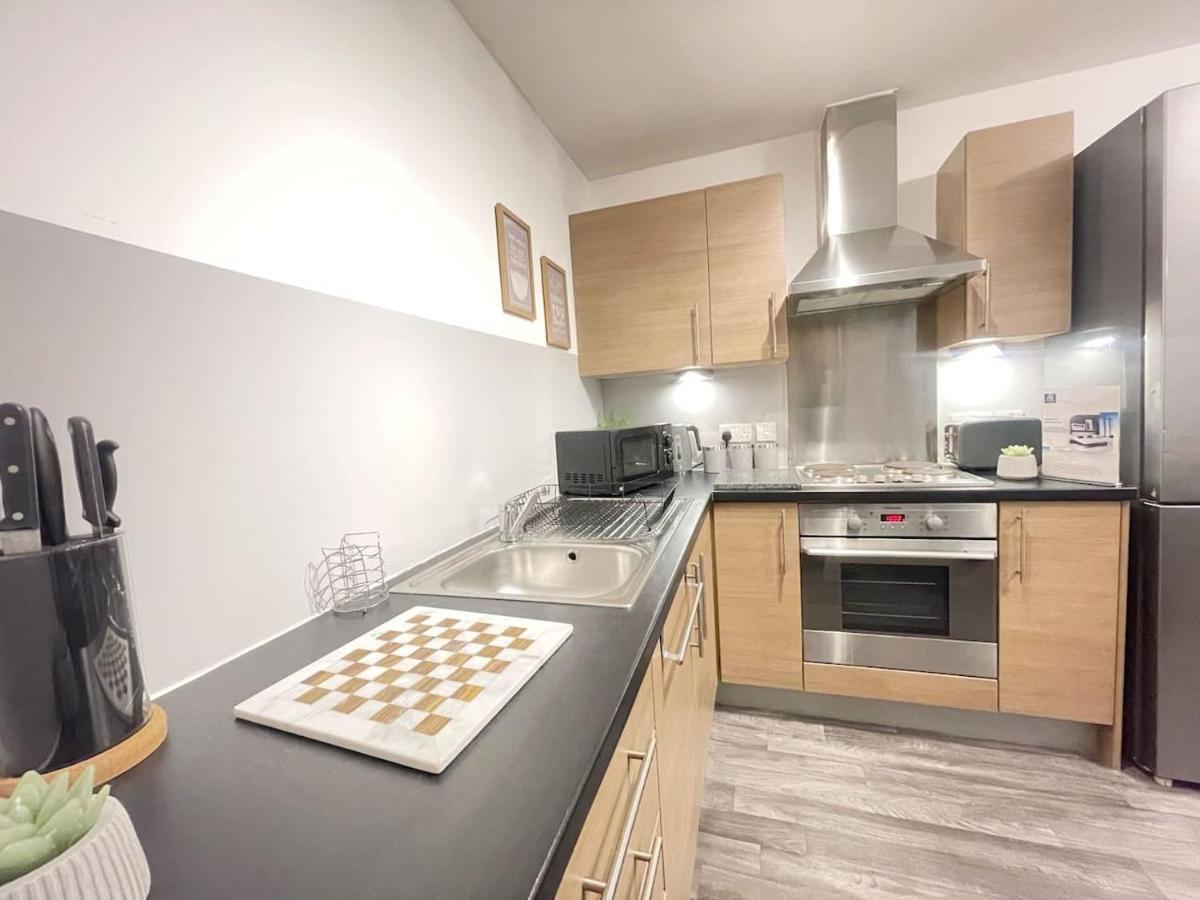 Cityfront Cosy Apt Near City Centre & Etihad Stadium, Free Parking Manchester Eksteriør bilde